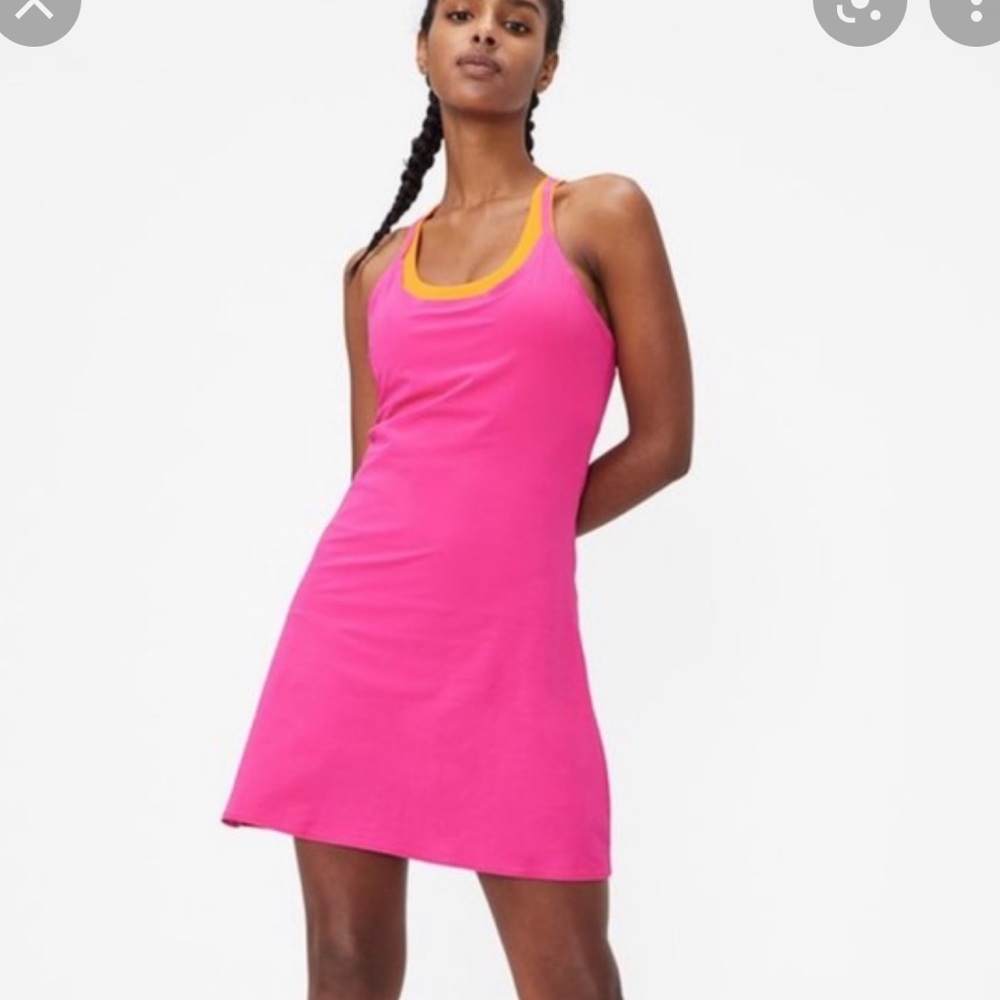 Hot Pink Outdoor Voices Exercise Dress